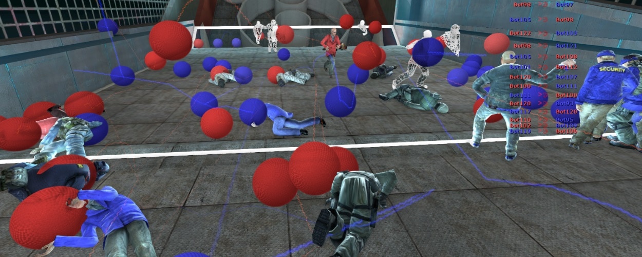 Chaotic gameplay with too many bots